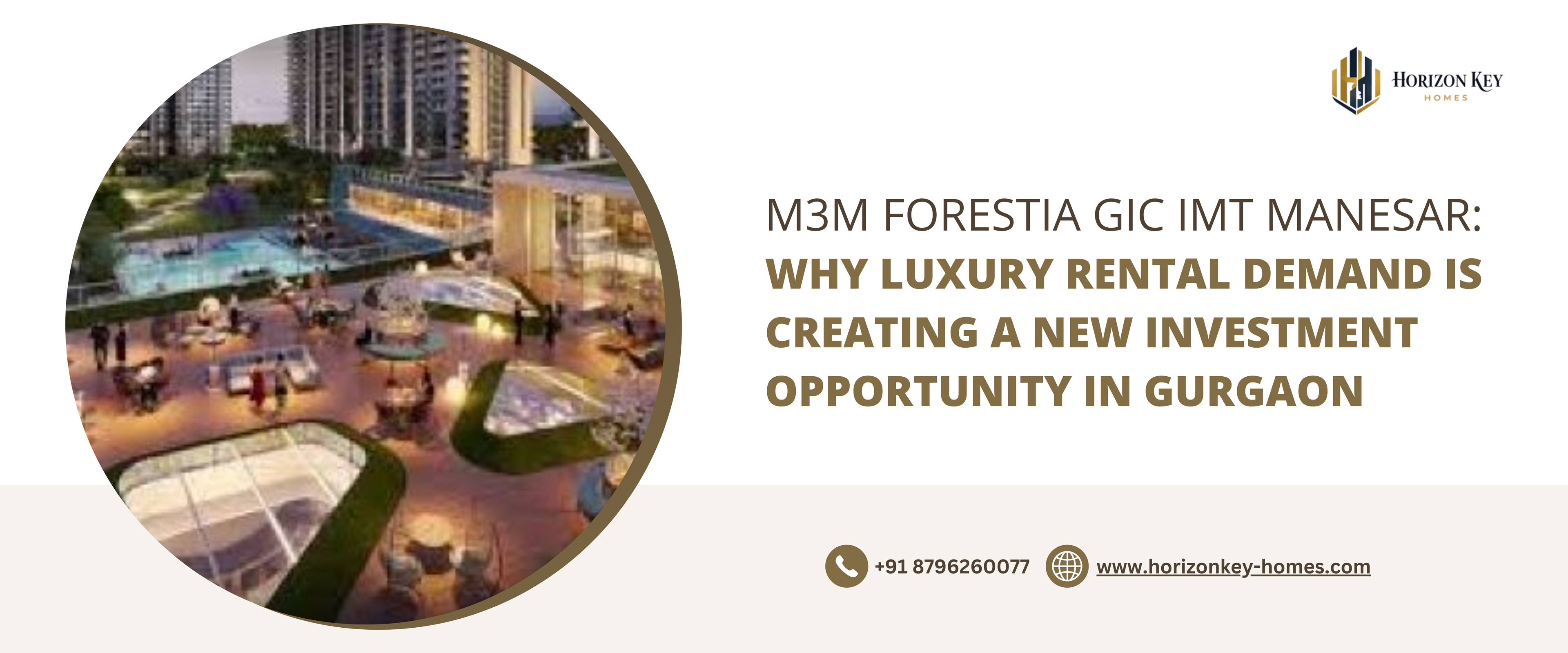 M3M Forestia GIC luxury investment apartments