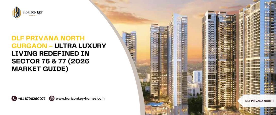 DLF Privana North Gurgaon luxury high-rise towers Sector 76 77 skyline view living experience
