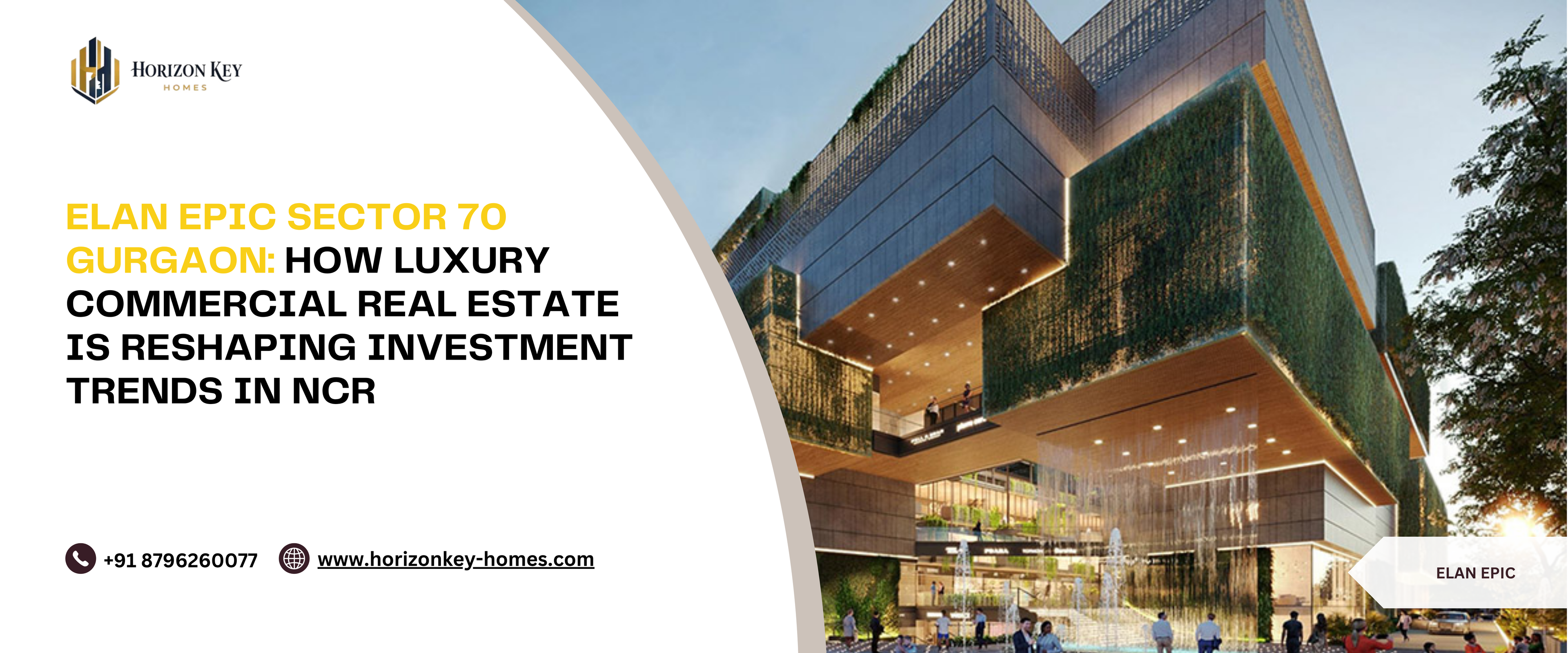 ELAN EPIC Gurgaon commercial development