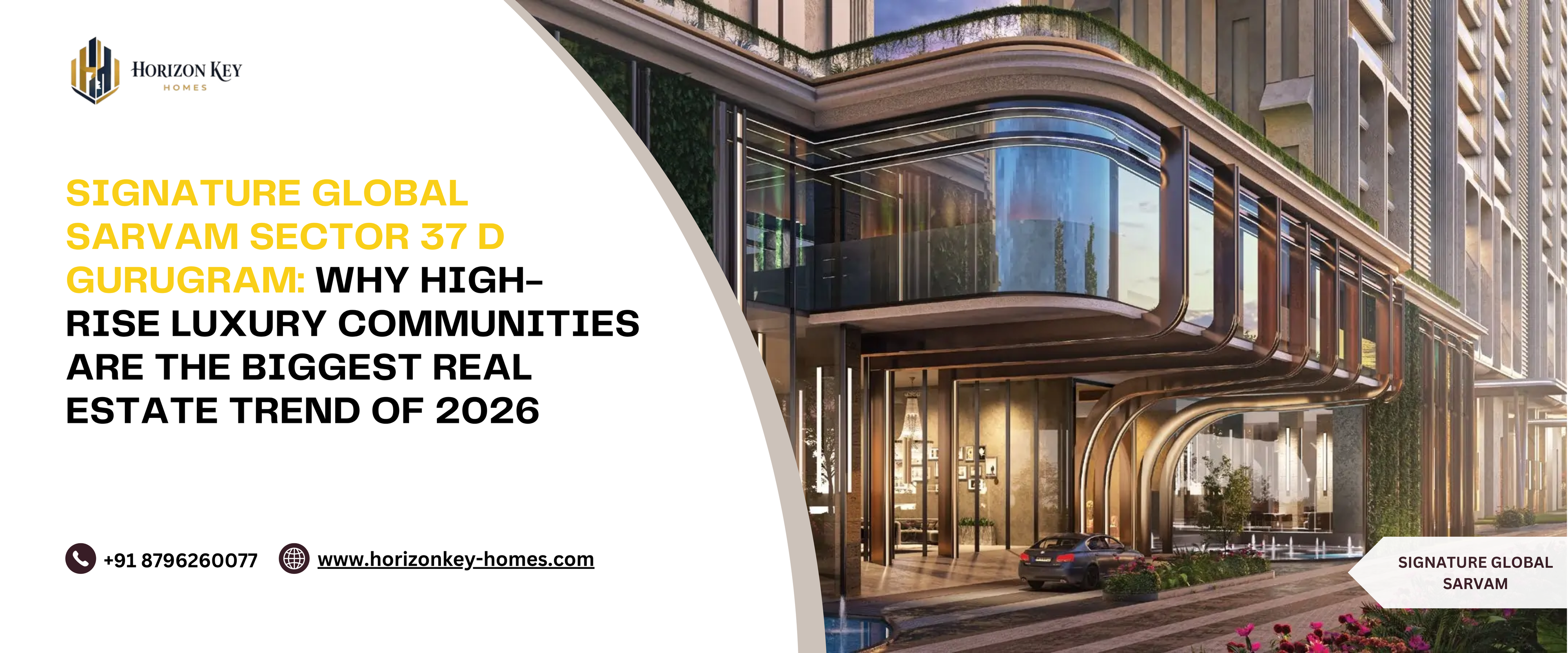 Signature Global Sarvam luxury apartments Gurgaon