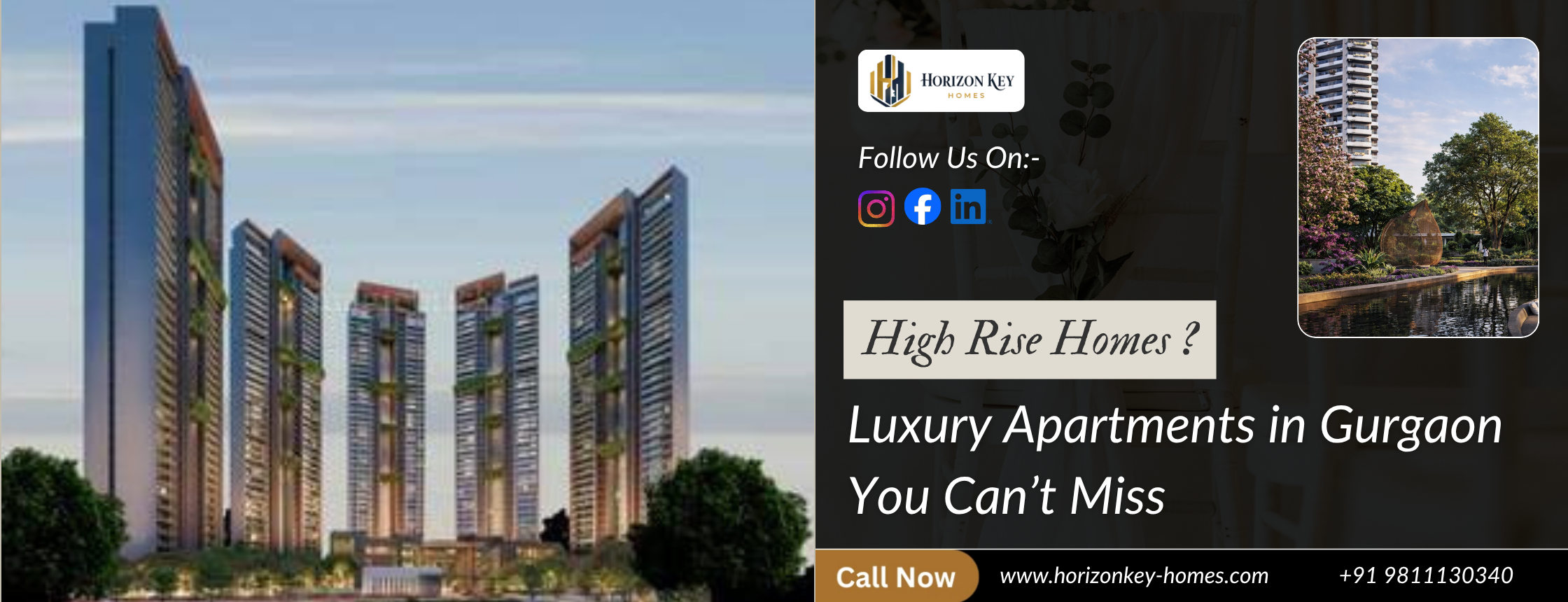 High Rise Homes? Luxury Apartments in Gurgaon You Can’t Miss