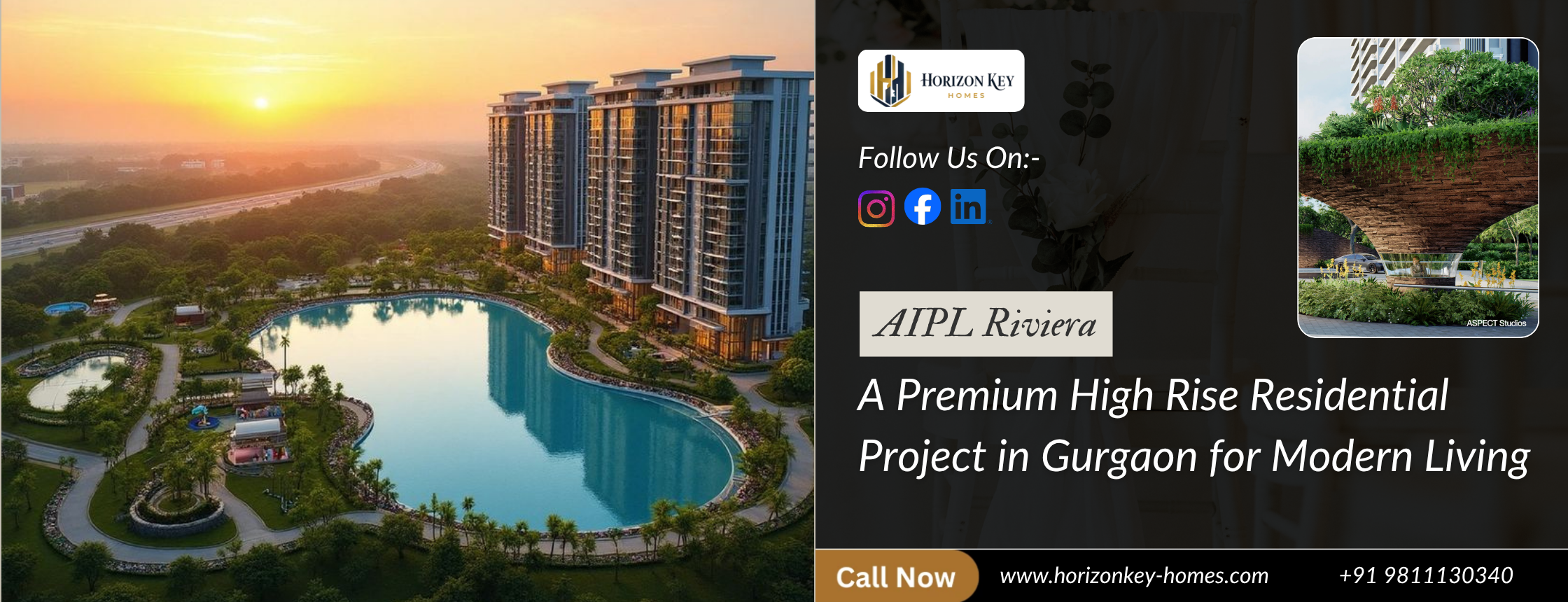 AIPL Riviera Sector 103 Dwarka Expressway – A Premium High Rise Residential Project in Gurgaon for Modern Living